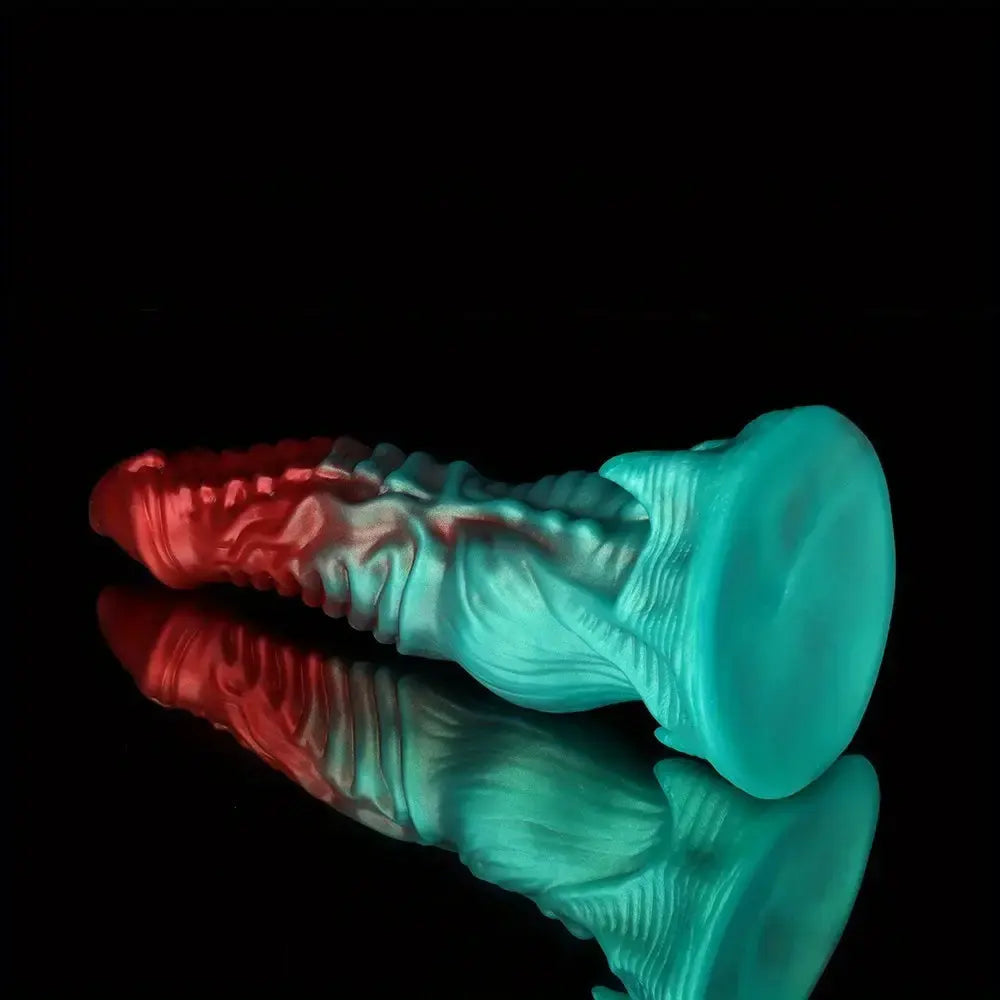 8.26in 9.25in 11.41in Alien-Shaped Silicone Adult Toy Fantasy Monster Dildo