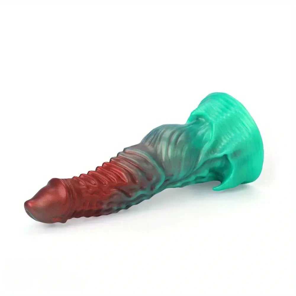 8.26in 9.25in 11.41in Alien-Shaped Silicone Adult Toy Fantasy Monster Dildo