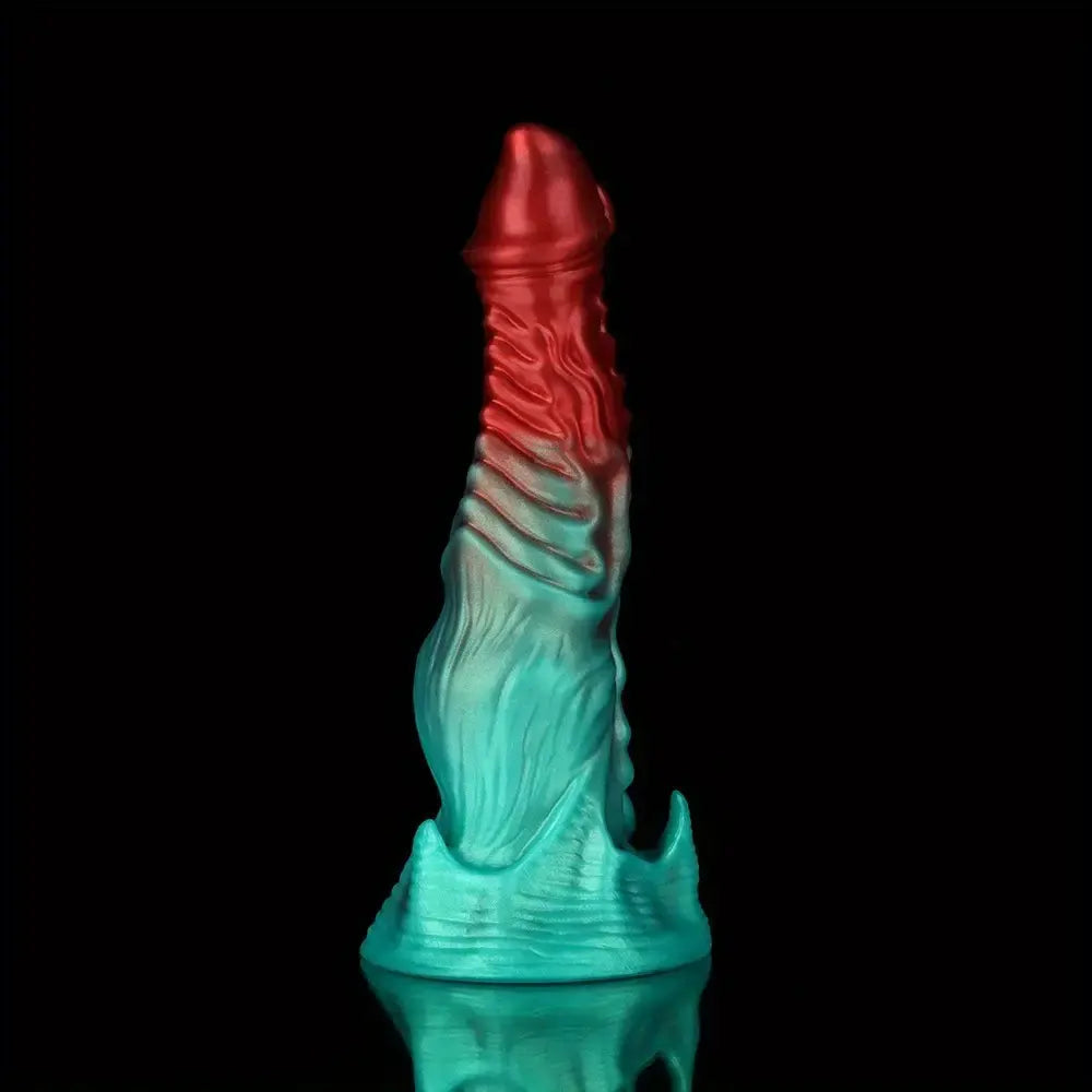 8.26in 9.25in 11.41in Alien-Shaped Silicone Adult Toy Fantasy Monster Dildo