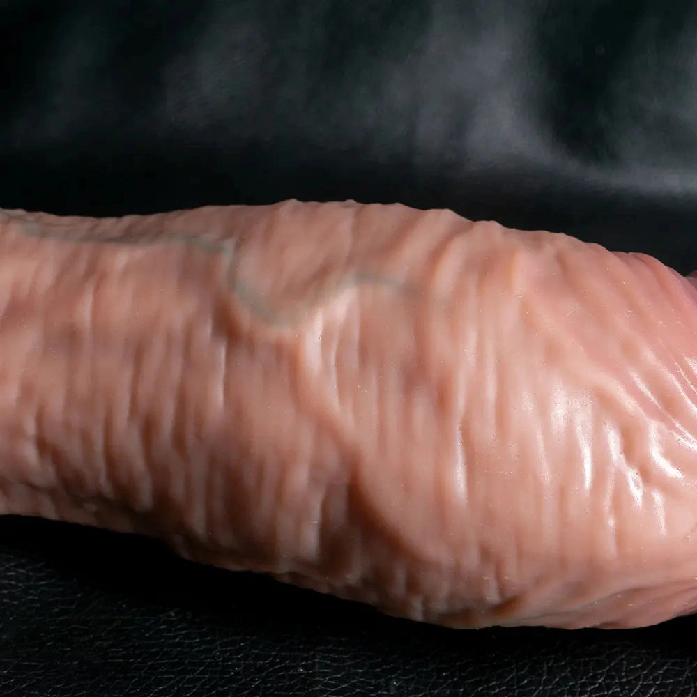 8.26in 9.84in 11.02in Strap on Lifelike Dildo Real Touch Soft Flexible Penis