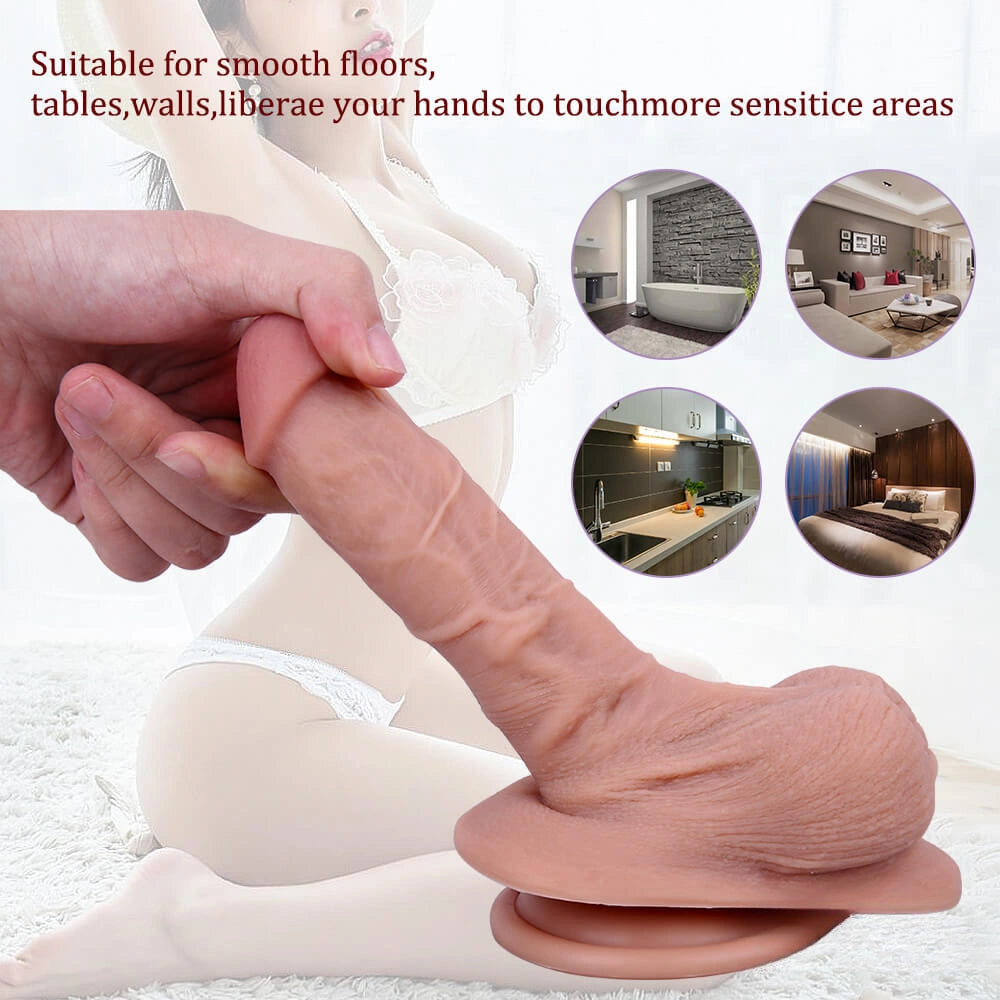 8.26in Alien Realistic Penis Fake Dildo For Female Masturbation