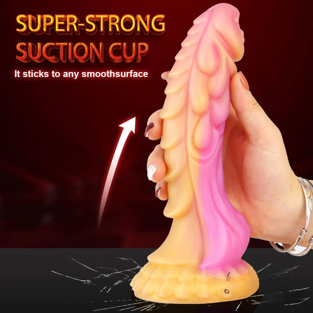 8.26in Animal Dragon Dildo Sex Toy For Women Men G Spot Orgasm