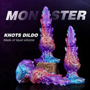 8.26in Big Fantasy Creature Silicone Dildo For Same Sex Couples Toy