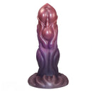 8.26in Creature Knot Silicone Fantasy Luminous Flexible Texture Dildo