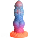8.26in Creature Knot Silicone Fantasy Luminous Flexible Texture Dildo