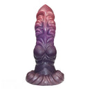 8.26in Creature Knot Silicone Fantasy Luminous Flexible Texture Dildo