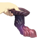 8.26in Creature Knot Silicone Fantasy Luminous Flexible Texture Dildo