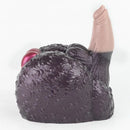 8.26in Dog Fantasy Silicone Dildo With Masturbator G-Spot Sensory Play