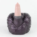8.26in Dog Fantasy Silicone Dildo With Masturbator G-Spot Sensory Play