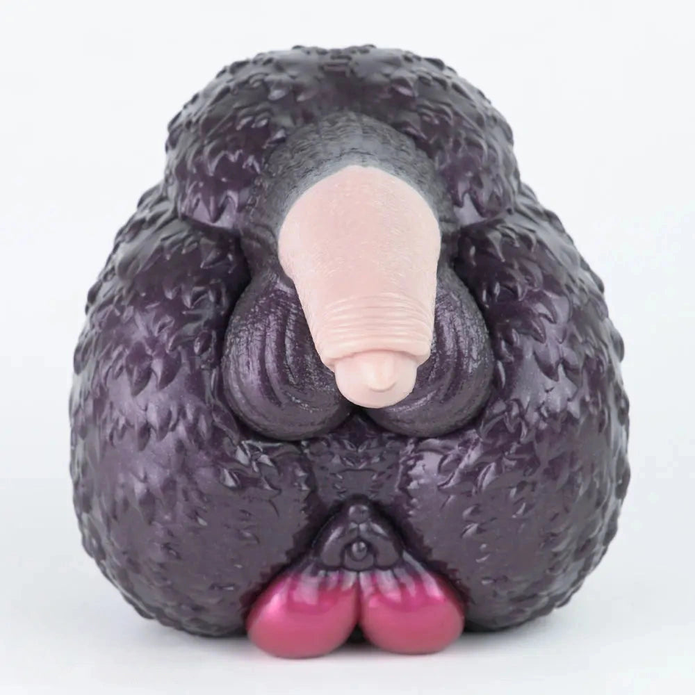 8.26in Dog Fantasy Silicone Dildo With Masturbator G-Spot Sensory Play