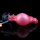 8.26in Dragon Ejaculating Inflatable Silicone Soft Animal Creature Dildo