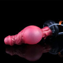 8.26in Dragon Ejaculating Inflatable Silicone Soft Animal Creature Dildo