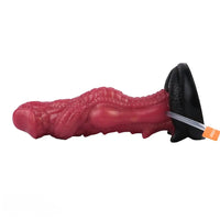 8.26in Dragon Ejaculating Inflatable Silicone Soft Animal Creature Dildo