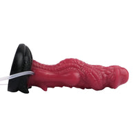 8.26in Dragon Ejaculating Inflatable Silicone Soft Animal Creature Dildo