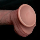 8.26in Dual Density Silicone Strapon Big Dildo For Women Couples Men