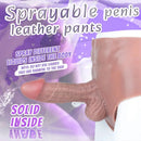 8.26in Ejaculating Dildo Pants Solid Thickened Integrated Strap-On Underwear