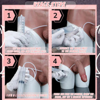 8.26in Ejaculating Dildo Pants Solid Thickened Integrated Strap-On Underwear