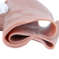8.26in Ejaculating Dildo Pants Solid Thickened Integrated Strap-On Underwear