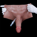 8.26in Ejaculating Dildo Pants Solid Thickened Integrated Strap-On Underwear