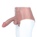 8.26in Ejaculating Dildo Pants Solid Thickened Integrated Strap-On Underwear