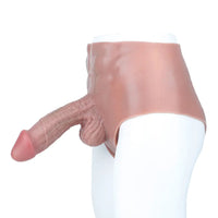 8.26in Ejaculating Dildo Pants Solid Thickened Integrated Strap-On Underwear
