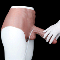 8.26in Ejaculating Dildo Pants Solid Thickened Integrated Strap-On Underwear