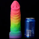 8.26in Fantasy Big Dragon Luminous Silicone Soft Women Men Dildo