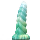 8.26in Fantasy Luminous Silicone Soft Dildo For Women Masturbation
