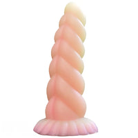 8.26in Fantasy Luminous Silicone Soft Dildo For Women Masturbation