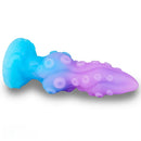 8.26in Fantasy Monster Tentacle Knot Silicone Soft Dildo For Stimulating