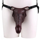 8.26in Hollow Strap on Real Dildo Anal Stimulation For Men & Women