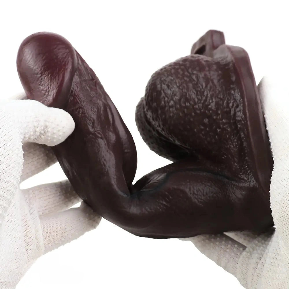 8.26in Hollow Strap on Real Dildo Anal Stimulation For Men & Women