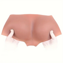 8.26in Large Silicone Dildo Sheath With Pants Wearable Penis Sleeve