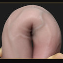 8.26in Large Silicone Soft Super Realistic Uncut Dildo Vaginal Stimulator