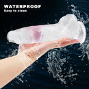 8.26in Lifelike Big PVC Dildo For Women Beginner Couple Sex Toy