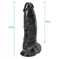 8.26in Lifelike Big PVC Dildo For Women Beginner Couple Sex Toy