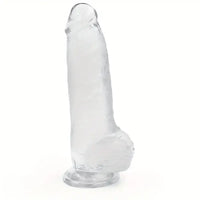 8.26in Lifelike Big PVC Dildo For Women Beginner Couple Sex Toy