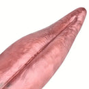 8.26in Liquid Silicone Tongue Fantasy Big Soft Unisex Dildo Butt Plug