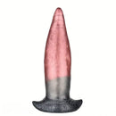 8.26in Liquid Silicone Tongue Fantasy Big Soft Unisex Dildo Butt Plug