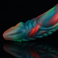 8.26in Monster Animal Fantasy Odd Design Soft Dildo With Strong Sucker