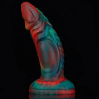 8.26in Monster Animal Fantasy Odd Design Soft Dildo With Strong Sucker