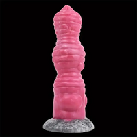 8.26in Monster Big Knot Silicone Soft Dildo Soft Women Sex Toy