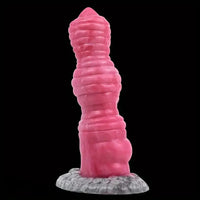 8.26in Monster Big Knot Silicone Soft Dildo Soft Women Sex Toy