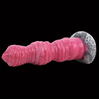 8.26in Monster Big Knot Silicone Soft Dildo Soft Women Sex Toy