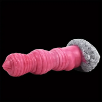 8.26in Monster Big Knot Silicone Soft Dildo Soft Women Sex Toy