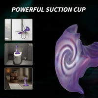 8.26in Monster Big Silicone Dildo Suction Cup Base For Hands-Free Play
