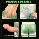 8.26in Monster Creature Hollow Dildo Harness Pants Strap on Spiked Dildo