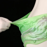 8.26in Monster Creature Hollow Dildo Harness Pants Strap on Spiked Dildo