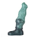 8.26in Moonbound Hound Silicone Hollow Cock Sleeve Dildo For Male Toy