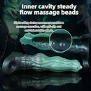 8.26in Moonbound Hound Silicone Hollow Cock Sleeve Dildo For Male Toy